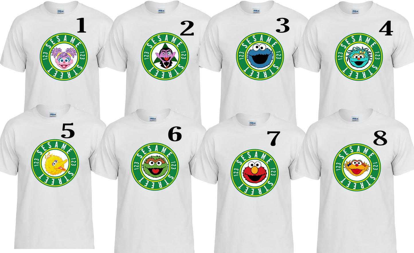 Sesame Street Face T-Shirt.