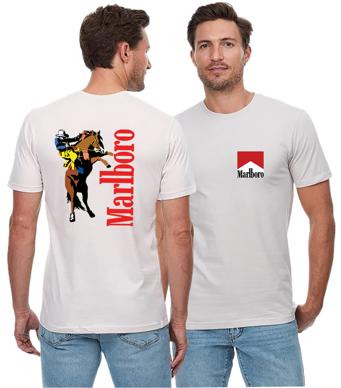 Vintage Marlboro Cowboy Shirt.