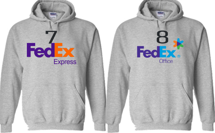 Fedex Hoodie Postal Man Hoodie express , ground , home delivery Hoodie ,freight, office Hoodie shipping services