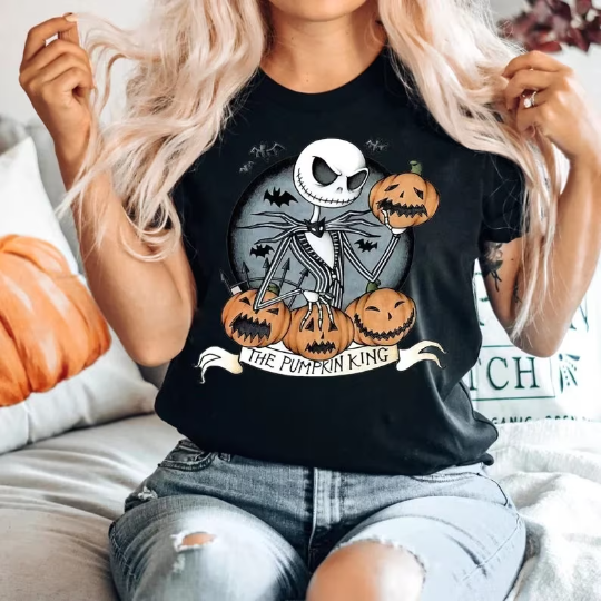 The Nightmare Before Christmas Pumpkin shirt.