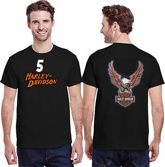 Vintage Harley Davidson Bald Eagle 58th Black Hills Rally Sturgis South Dakota