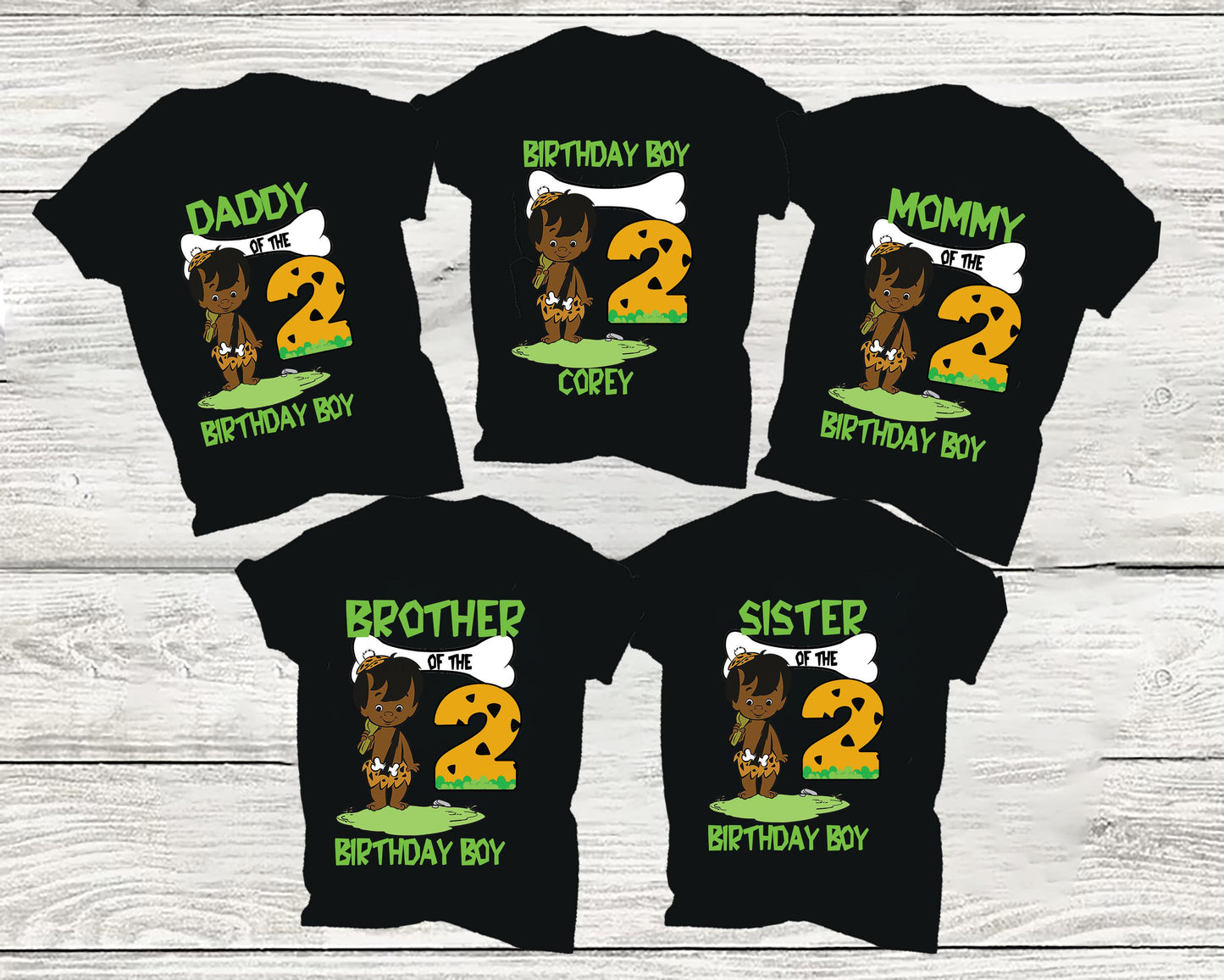 Flintstones Birthday Shirt, Funny Flintstones Game Cartoon Kids T-shirt.