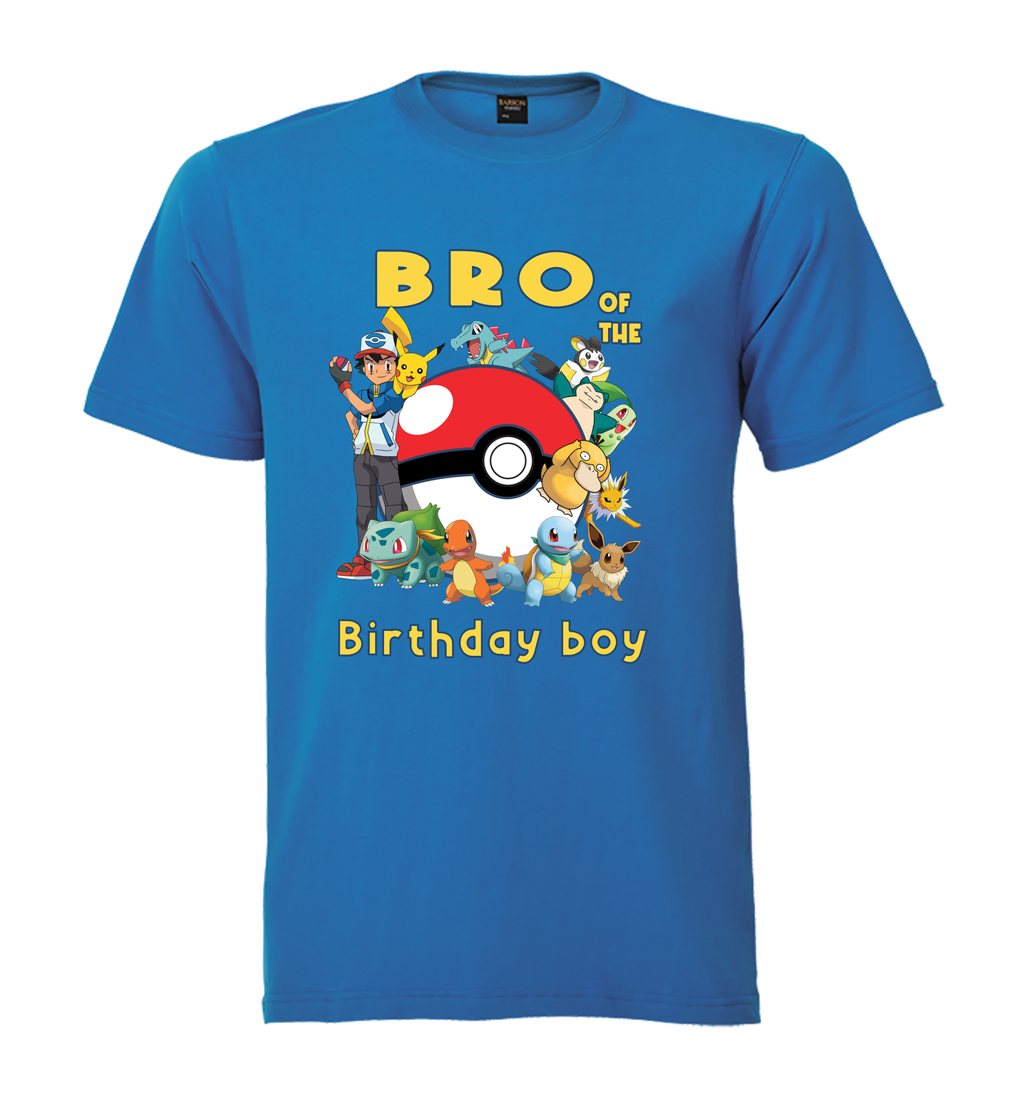 Pokémon birthday family party shirt.