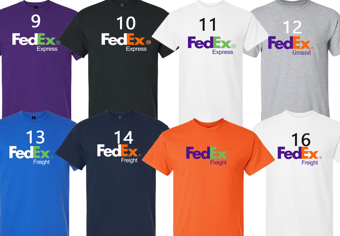 FedEx Shirts, FedEx, Shipping company, Express.