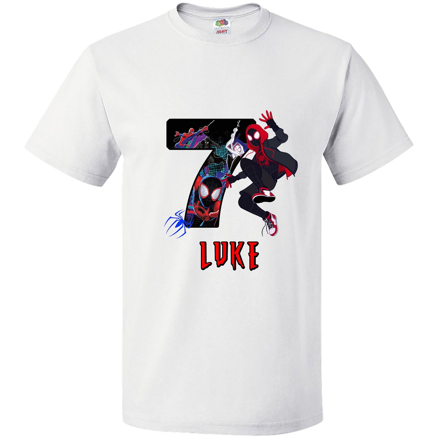 Miles Morales Spiderman T-shirt.