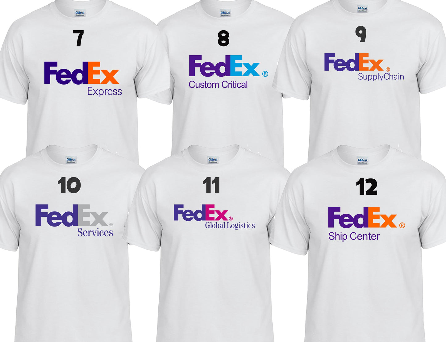 FedEx Shirts, FedEx, Shipping company, Express.