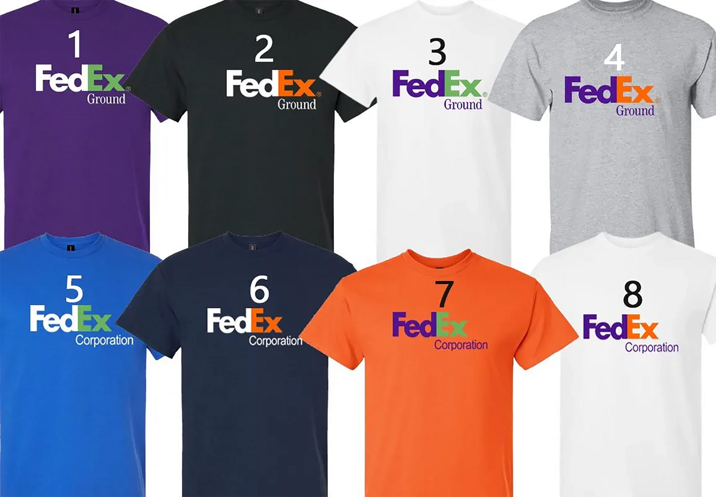 FedEx Shirts, FedEx, Shipping company, Express.