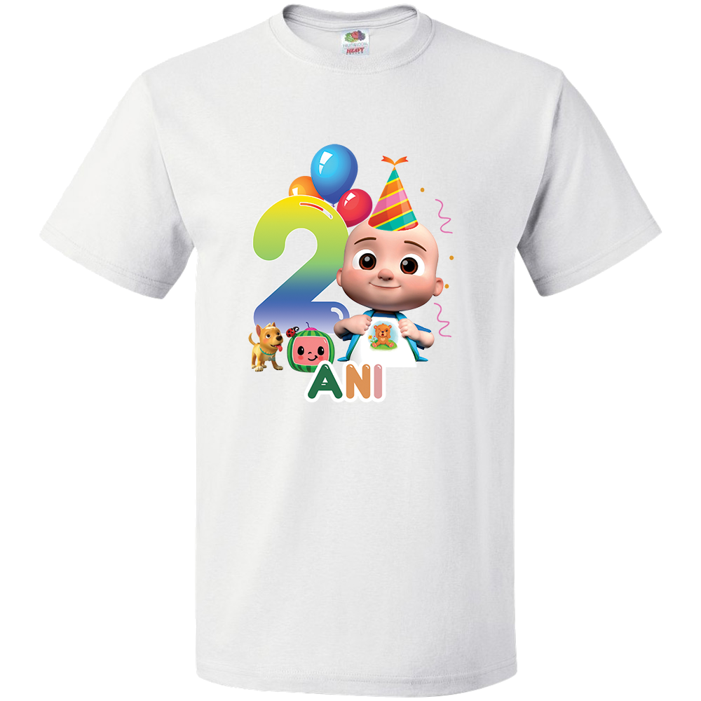 Cocomelon Birthday T-shirt.