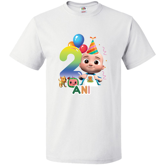 Cocomelon Birthday T-shirt.