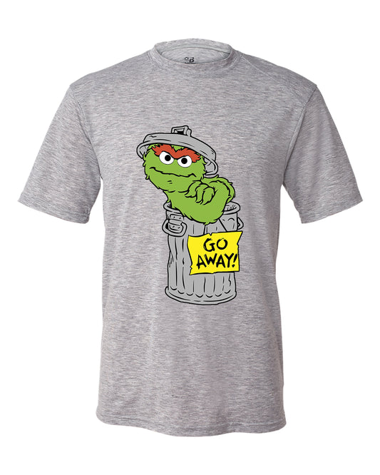 Sesame Street Oscar The Grouch Go Away Shirts